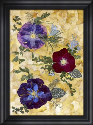 Framed Flower Fantasy 30 Print