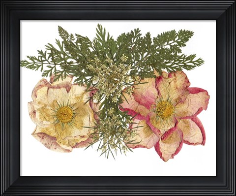 Framed Flower Fantasy 34 Print