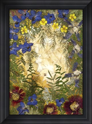 Framed Flower Fantasy 43 Print