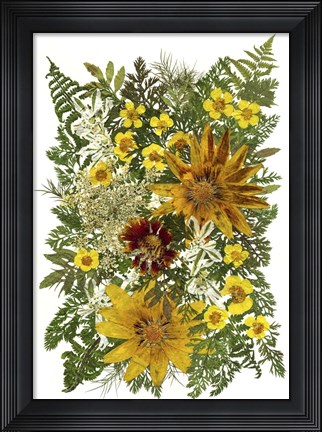 Framed Flower Fantasy 47 Print