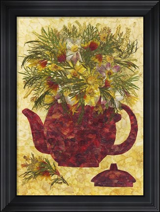 Framed Still Life With A Kettle Print