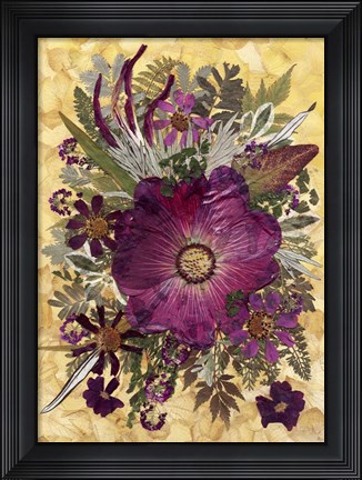 Framed Dried Flowers 14 Print