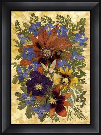 Framed Dried Flowers 21 Print