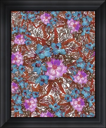Framed Dried Flowers 29 Print