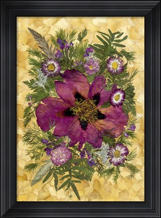 Framed Dried Flowers 33 Print