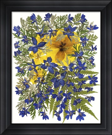 Framed Dried Flowers 42 Print