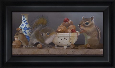 Framed Nuts Print