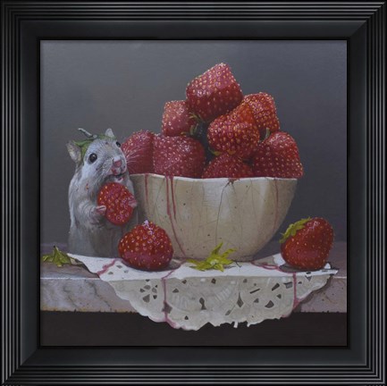 Framed Piled Print