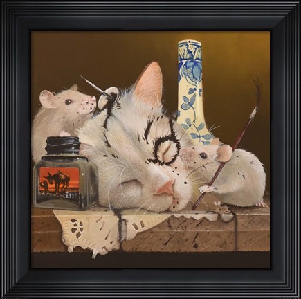 Framed Prank Print