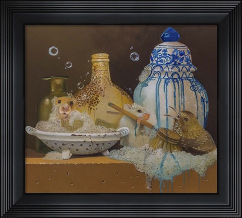 Framed Washed Print