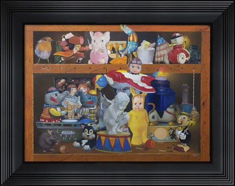 Framed Crowded House Print
