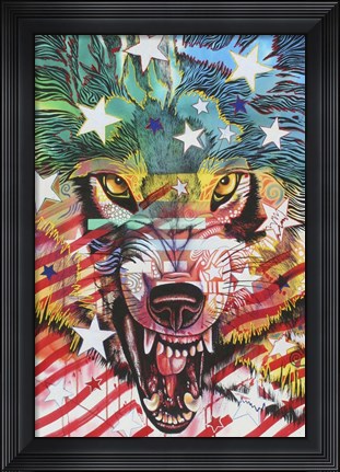 Framed Don&#39;t mess with me 1 Print