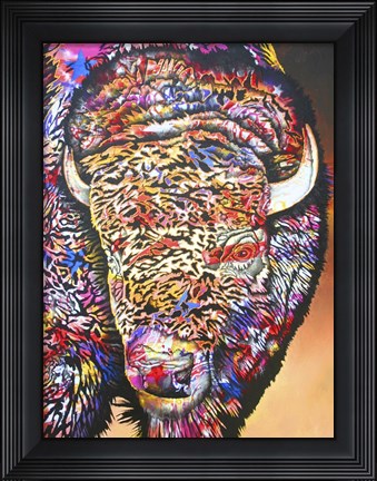 Framed Buffalo Soldier Print