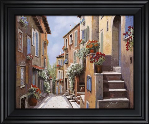 Framed Haut de Cagnes Print