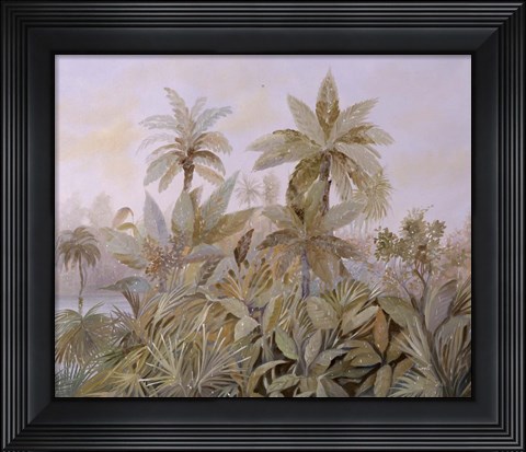 Framed Palme a Naso Print