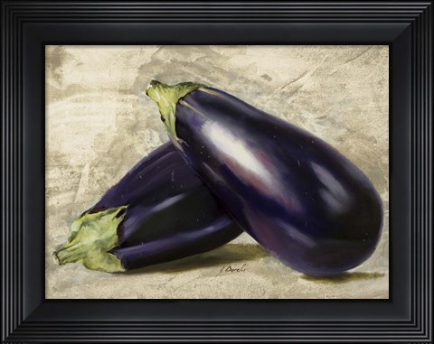 Framed Melanzane Print