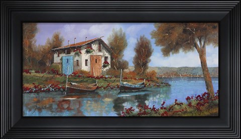 Framed Acqua Print