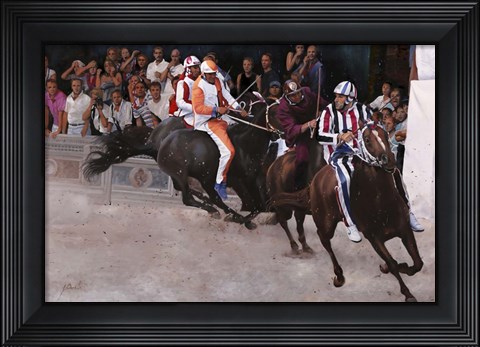 Framed L&#39;Istrice Print