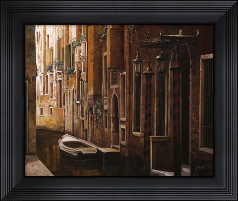 Framed Crema Veneziana Print