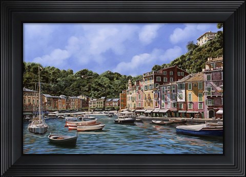Framed Portofino Print