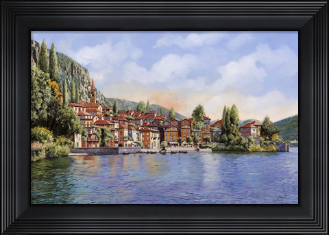 Framed Bellagio A Colori Print
