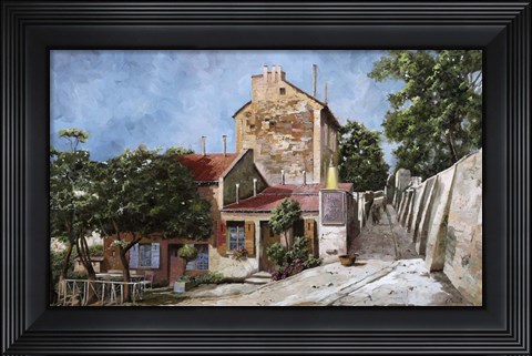 Framed Lapinagile 2 Print