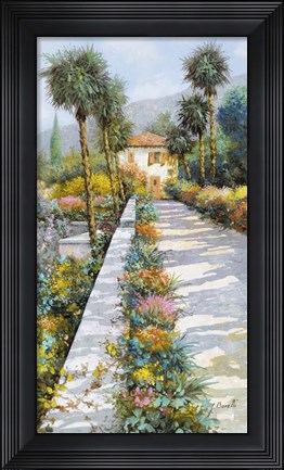 Framed Prospettiva Del Lago Print