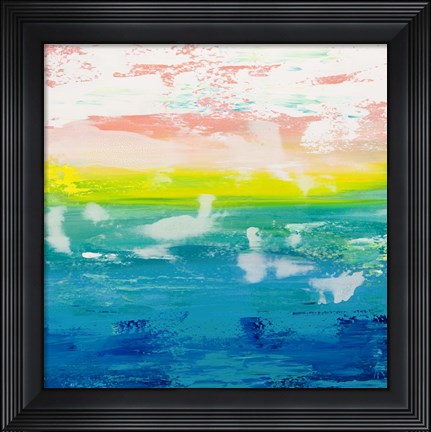 Framed Island Time Print