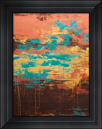 Framed Lithosphere 184 Print