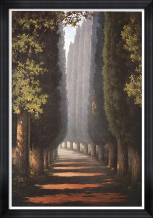 Framed Through the Trees Print