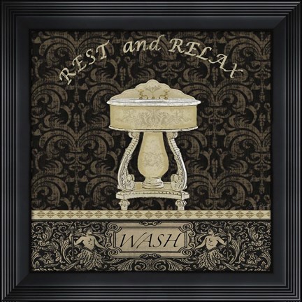 Framed Sink A Print