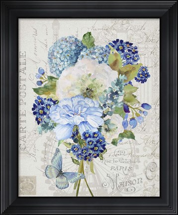 Framed Bouquet Francais C Print