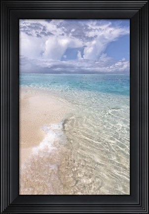 Framed Natural Wonder Maldives Print