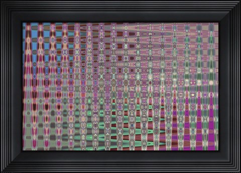 Framed Geometric Abstract Print