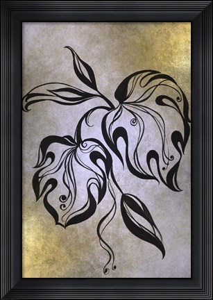 Framed Monstera Leaf Print