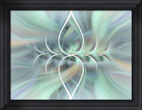 Framed Mystery of Colors Sigh of Bliss Print