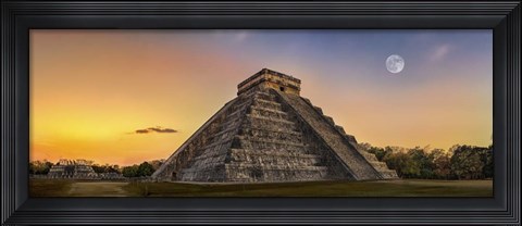 Framed Chichen Itza Print