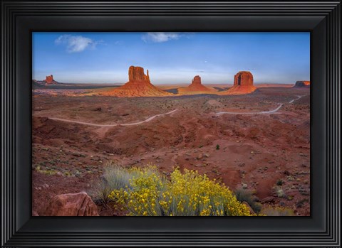 Framed Monument Valley Print