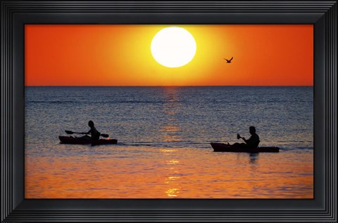 Framed Sunset Excursion Print