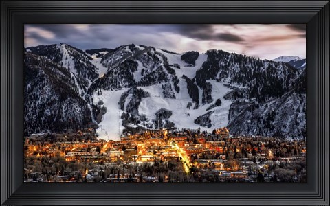 Framed Aspen Overlook Print
