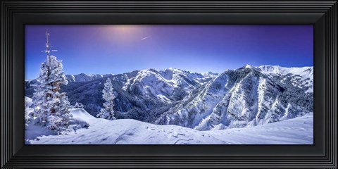 Framed Colorado Snow Print