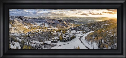 Framed Snowmass Colorado Print