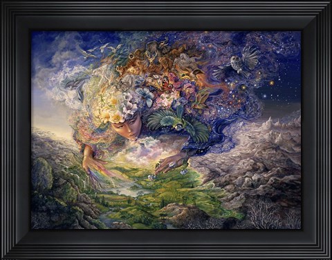 Framed Breath Of Gaia Print