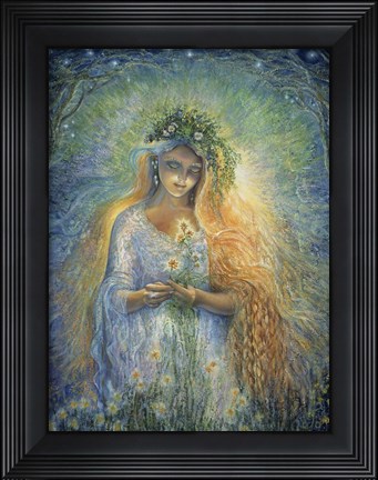 Framed Lady Galadriel Print