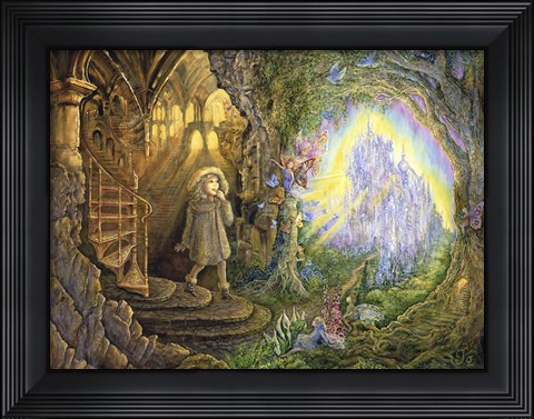 Framed Portal To Fairyland Print
