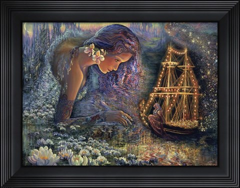 Framed Star Ship Print