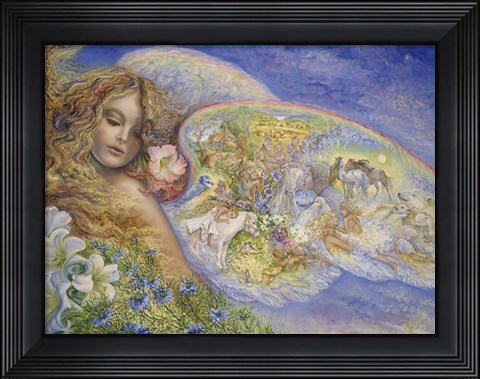 Framed Wings Of Love Print