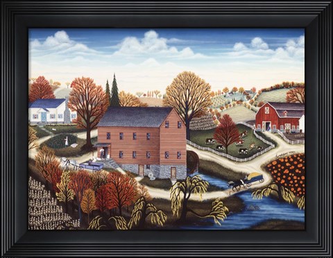 Framed Clifton Mill Print