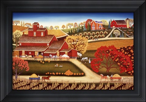 Framed Mr Coles Granary Print