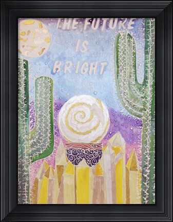 Framed Crystal Ball Print
